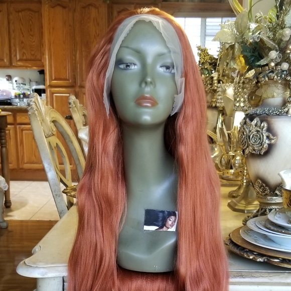 Copper Straight Beauty Lace Front Wig